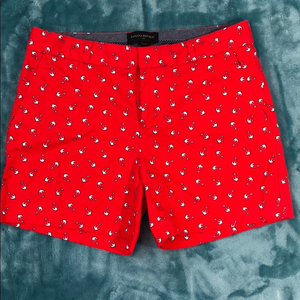 Banana Republic anchor shorts